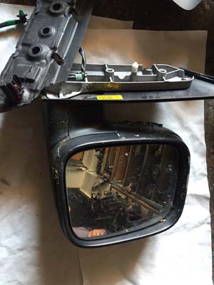 volkswagen caddy  2004-2010 çıkma yedek ayna